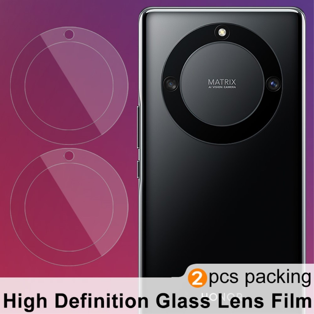 Panzerglas für Kamera 0.2mm Honor Magic5 Lite (2 Stück) transparent