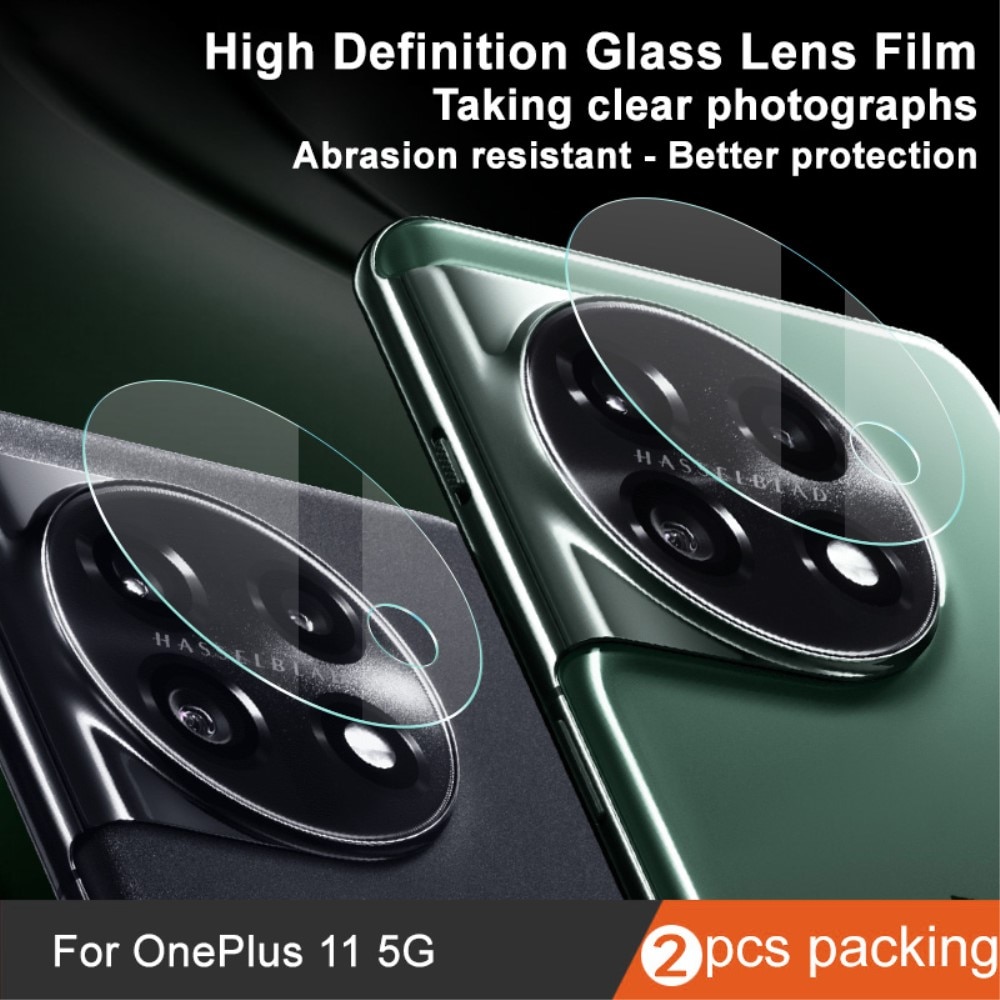 Panzerglas für Kamera 0.2mm OnePlus 11 (2 Stück) transparent