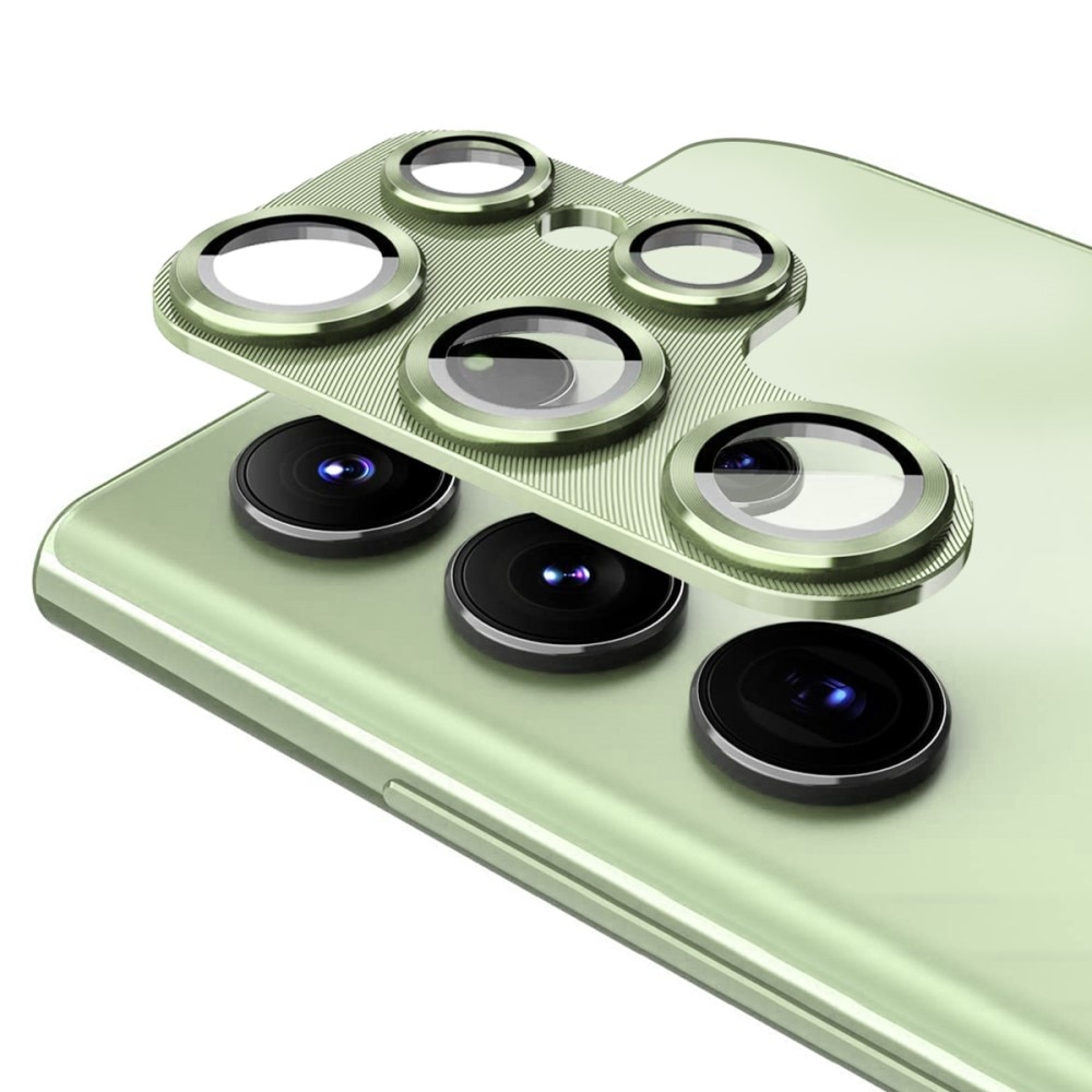 Kameraschutz Aluminium+Panzerglas Samsung Galaxy S23 Ultra grün