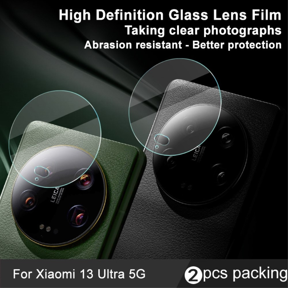 Panzerglas für Kamera 0.2mm Xiaomi 13 Ultra (2 Stück) transparent