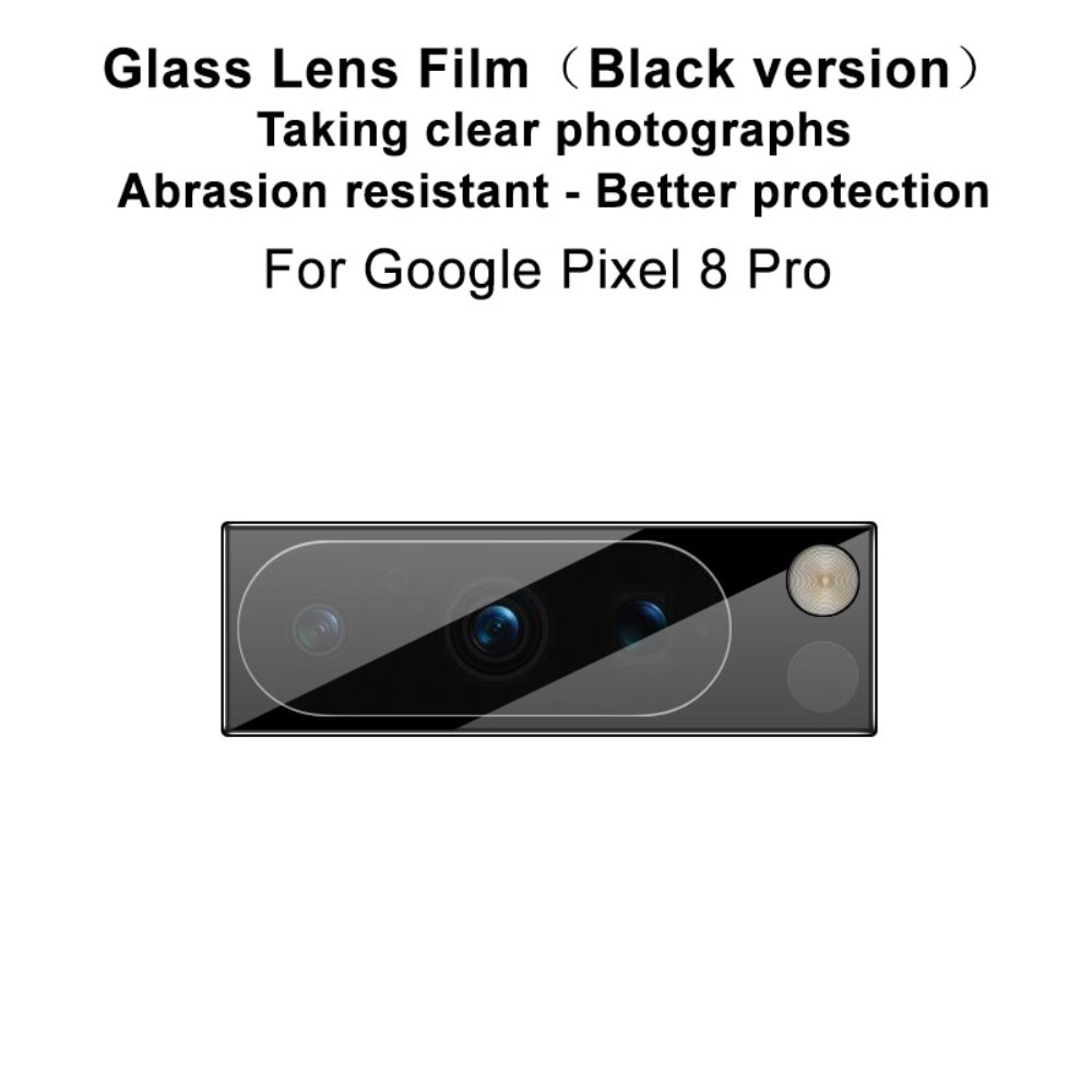 Panzerglas für Kamera 0.2mm Google Pixel 8 Pro schwarz