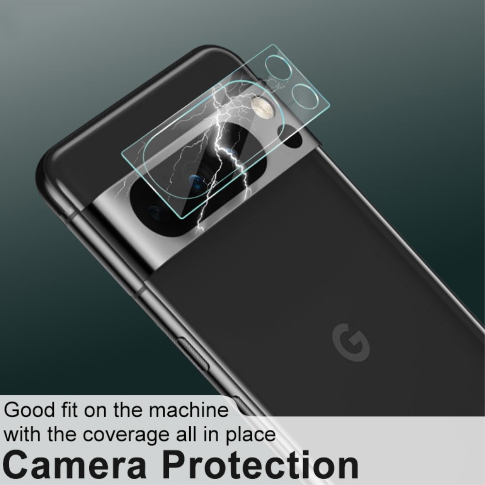 Kameraschutz Panzerglas 0.2mm Google Pixel 8 Pro (2 Stück) transparent