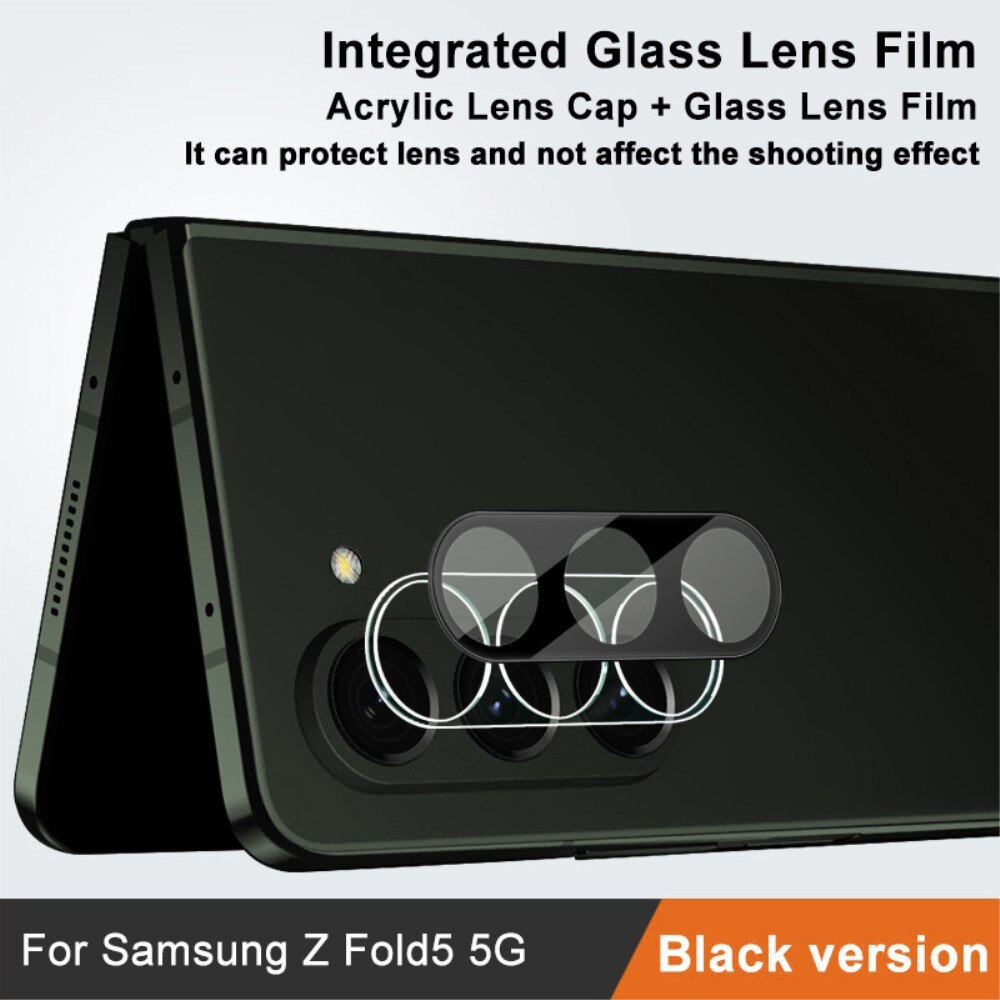 Panzerglas für Kamera 0.2mm Samsung Galaxy Z Fold 5 Schwarz