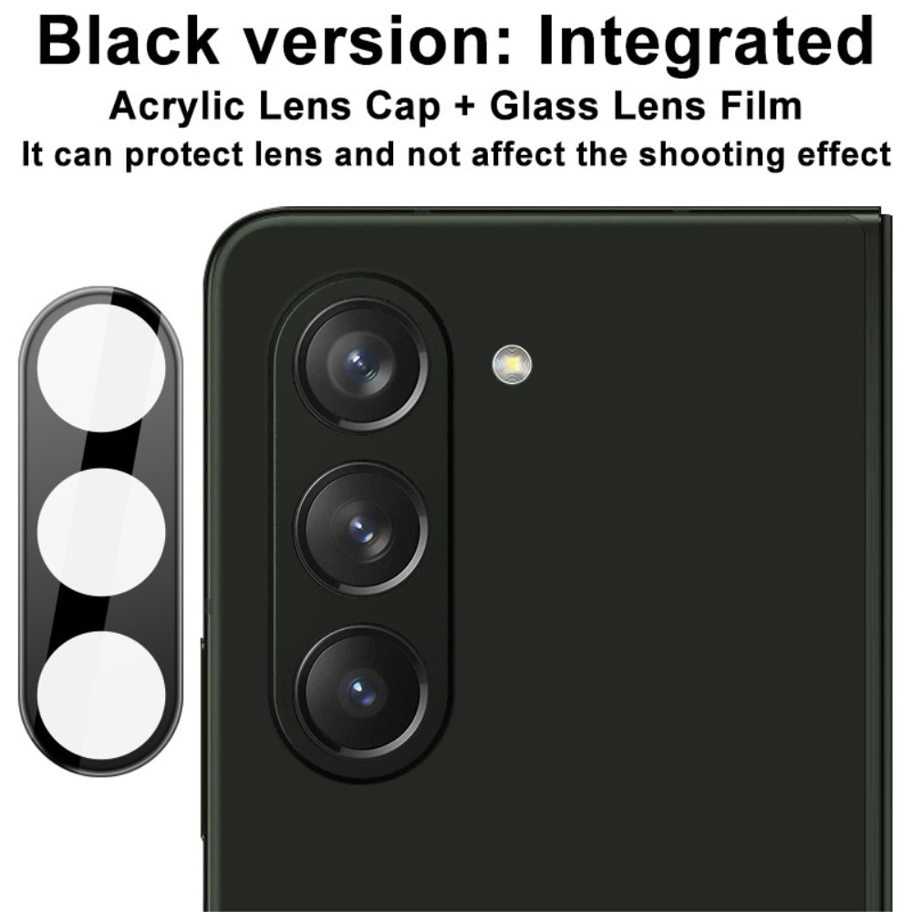 Panzerglas für Kamera 0.2mm Samsung Galaxy Z Fold 5 schwarz