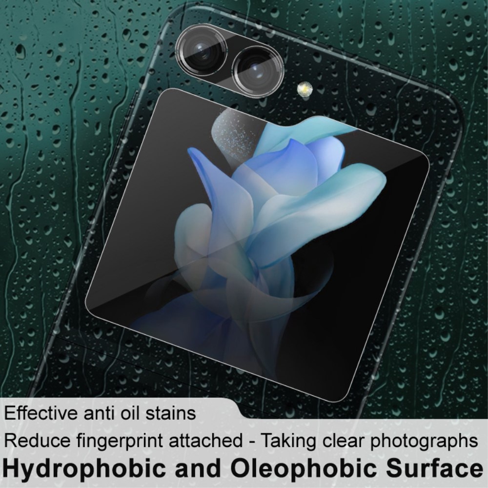 Panzerglas für Rückseitenbildschirm + Kamera Samsung Galaxy Z Flip 5 Transparent