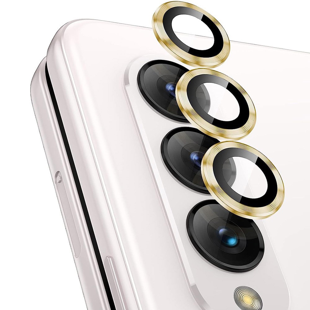 Panzerglas für Kamera Aluminium Samsung Galaxy Z Fold 5 gold
