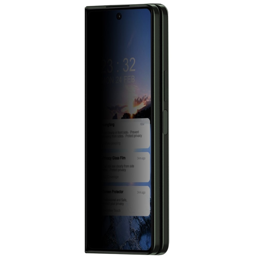 Samsung Galaxy Z Fold 5 Panzerglas Voolbild Blickschutz