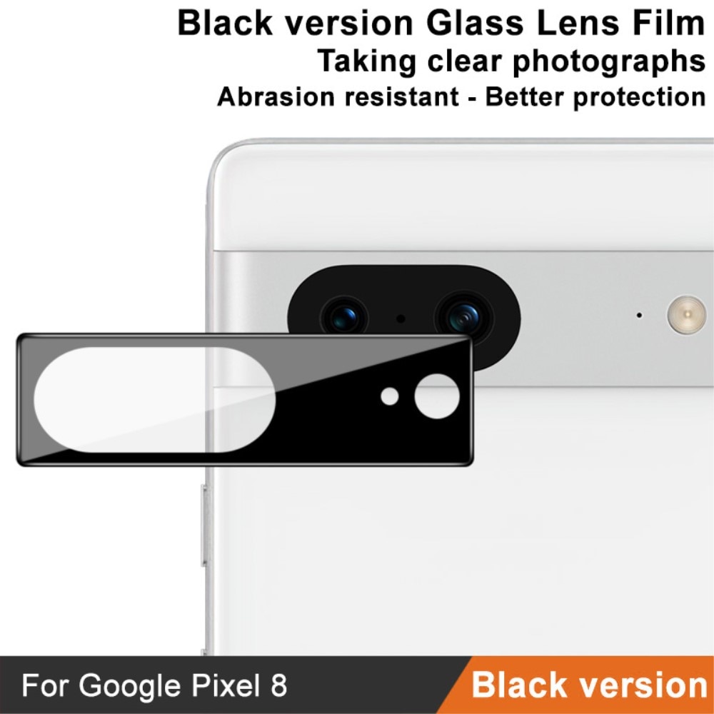 Panzerglas für Kamera 0.2mm Google Pixel 8 schwarz