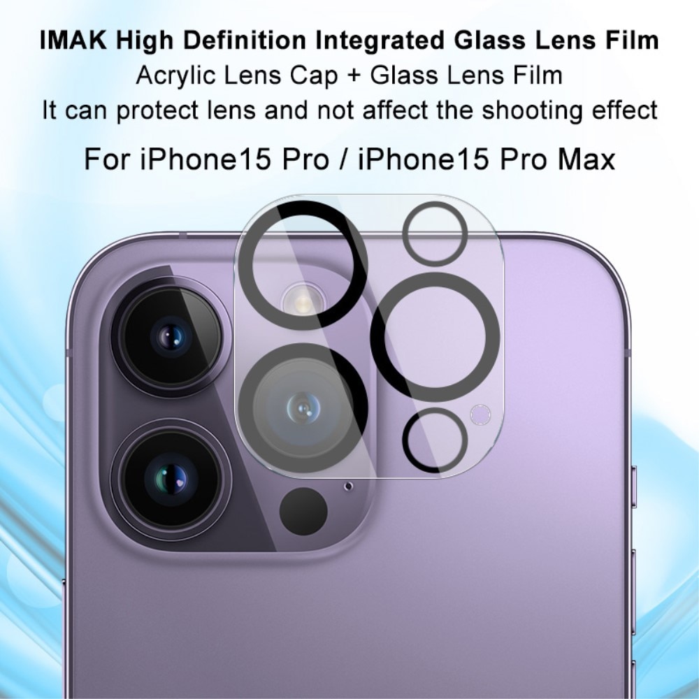 Panzerglas für Kamera 0.2mm iPhone 15 Pro transparent