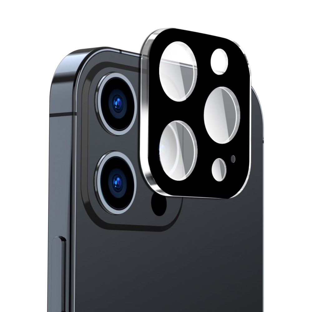Panzerglas für Kamera iPhone 15 Pro schwarz