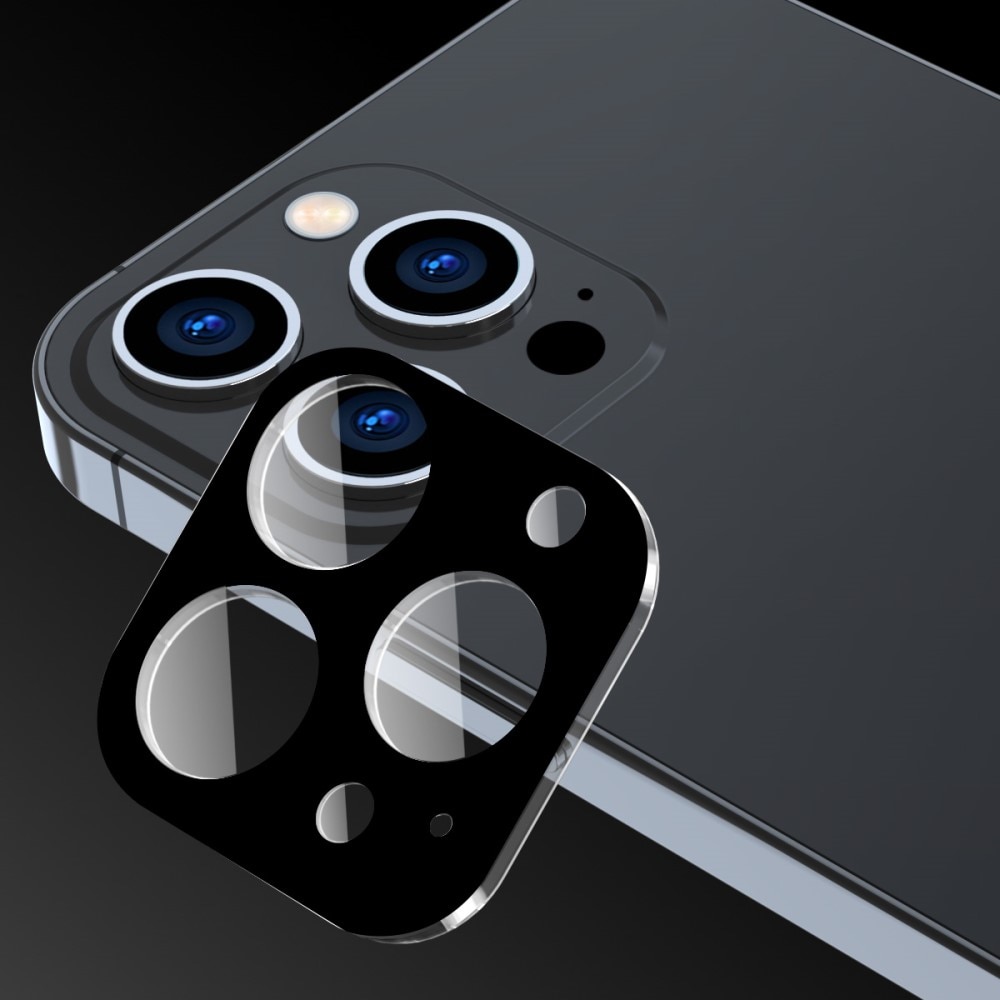 Panzerglas für Kamera iPhone 15 Pro schwarz