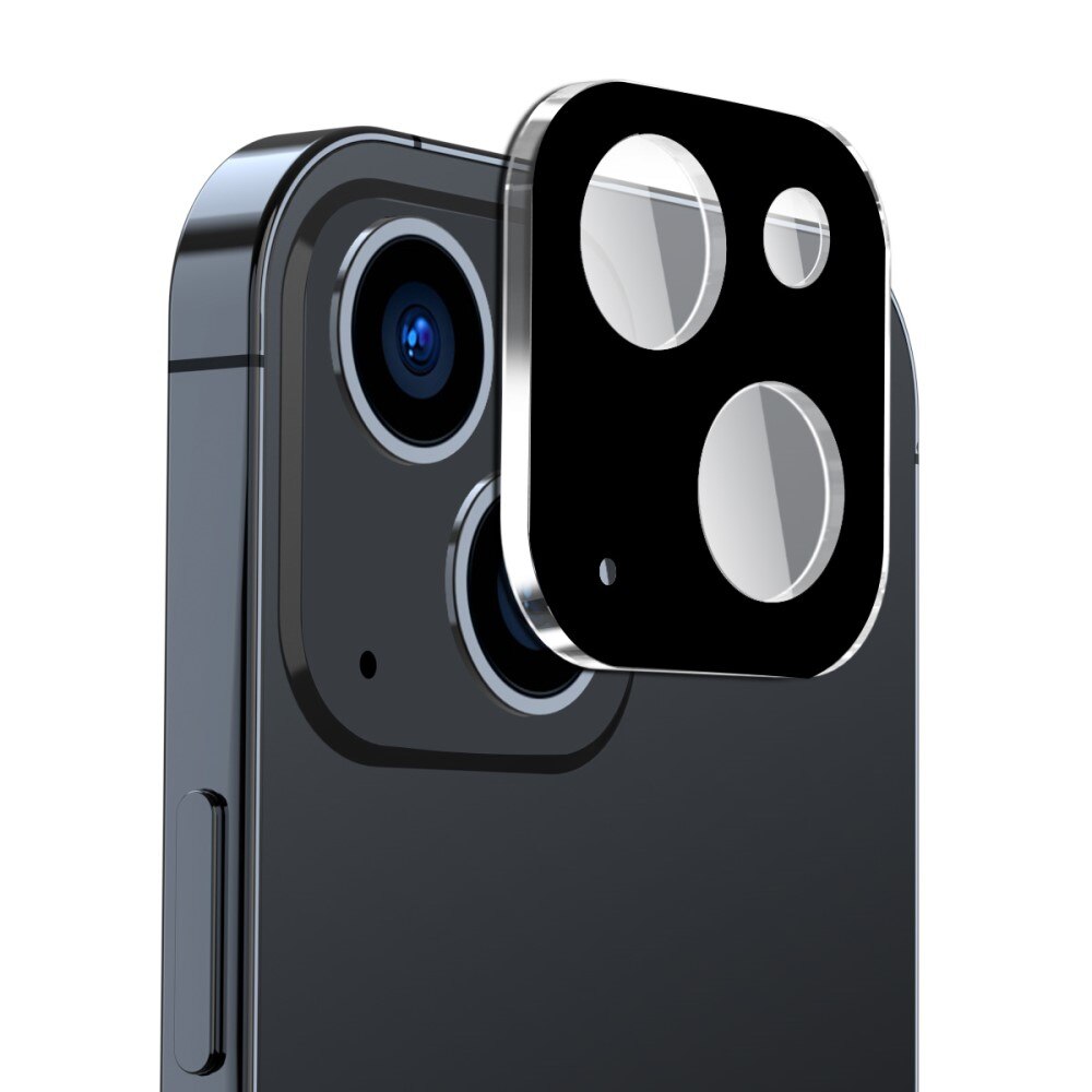 Panzerglas für Kamera iPhone 15 Plus schwarz