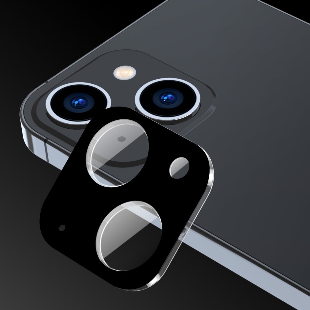 Panzerglas für Kamera iPhone 15 Plus schwarz