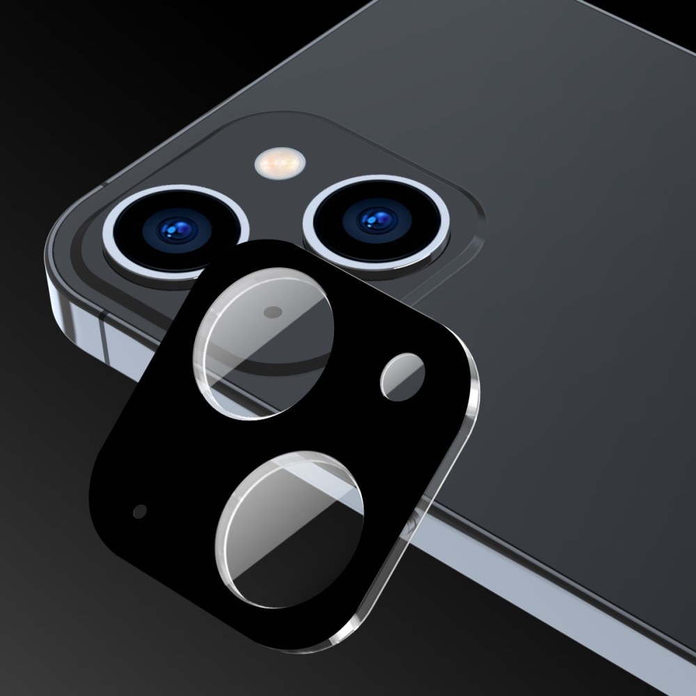 Panzerglas für Kamera iPhone 15 schwarz
