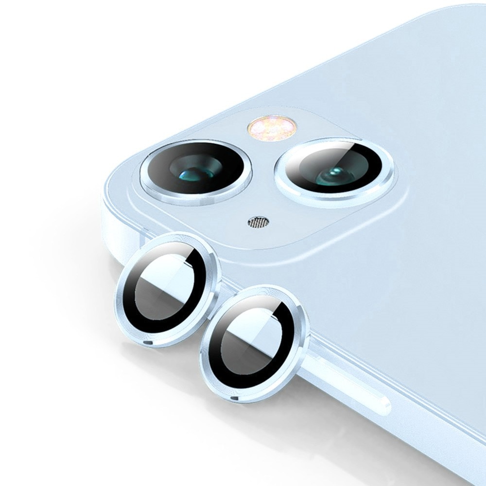 Panzerglas für Kamera Aluminium iPhone 15 blau