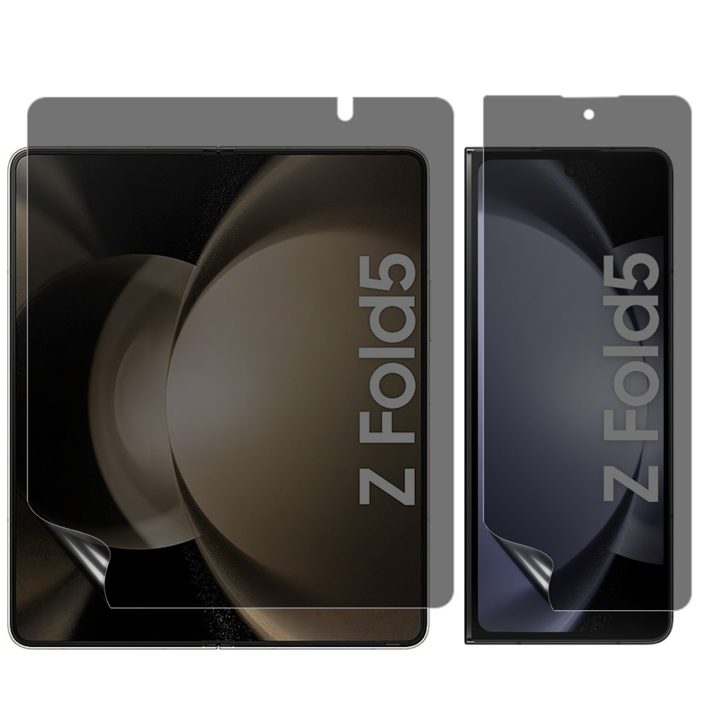 Samsung Galaxy Z Fold 5 Blickschutzfolie für Innen- und Außendisplay