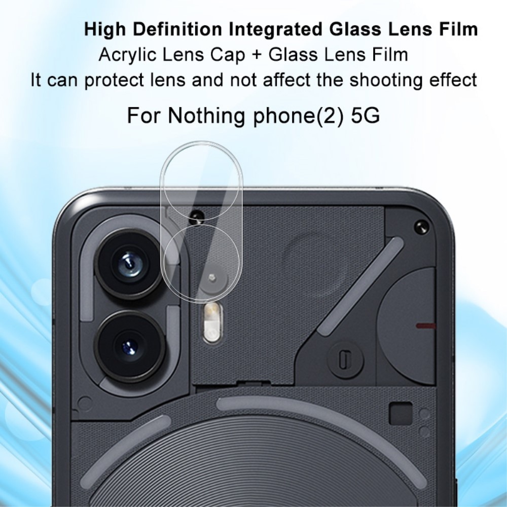 Panzerglas für Kamera 0.2mm Nothing Phone 2 Transparent