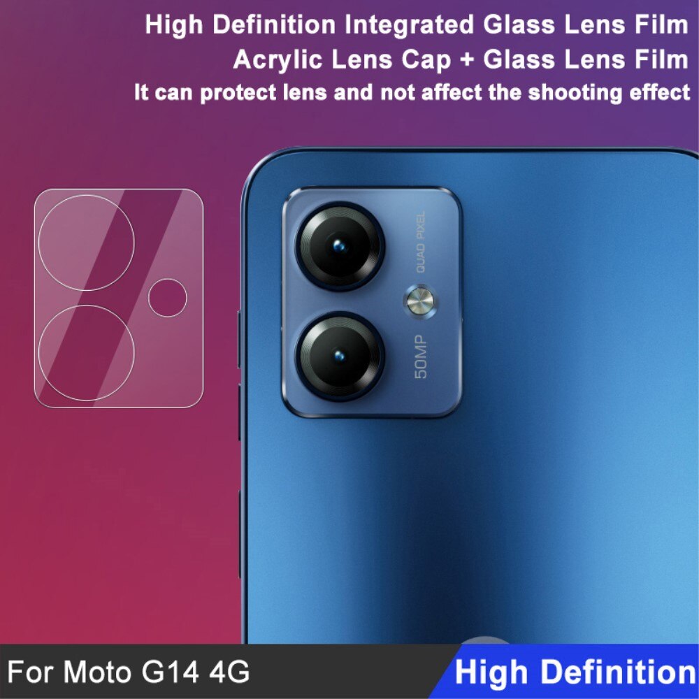 Panzerglas für Kamera 0.2mm Motorola Moto G14 Transparent