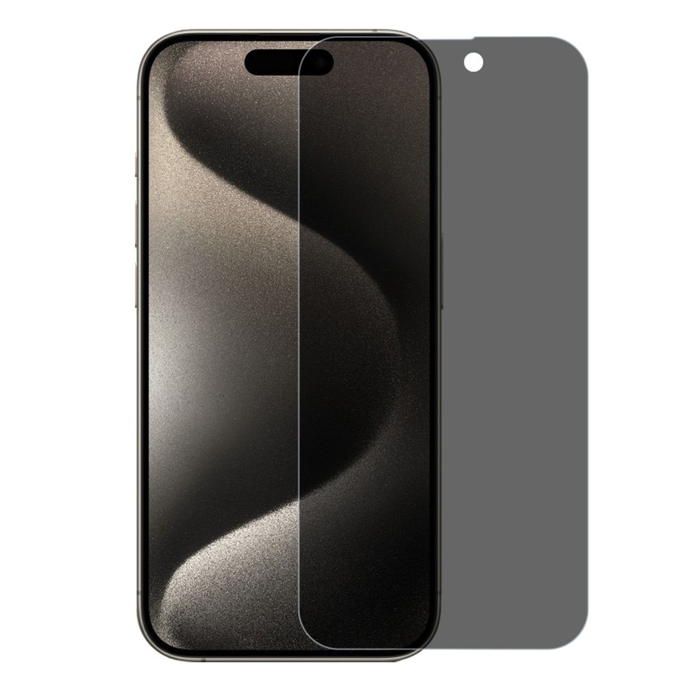 iPhone 15 Panzerglas Blickschutz