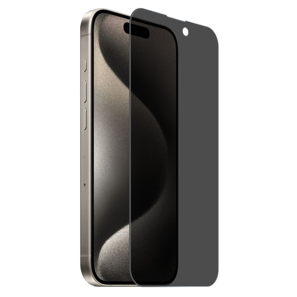 iPhone 15 Panzerglas Blickschutz