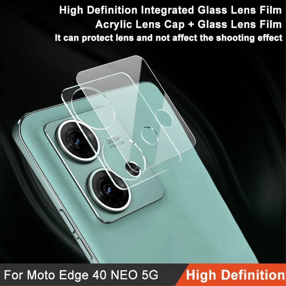 Panzerglas für Kamera 0.2mm Motorola Edge 40 Neo transparent