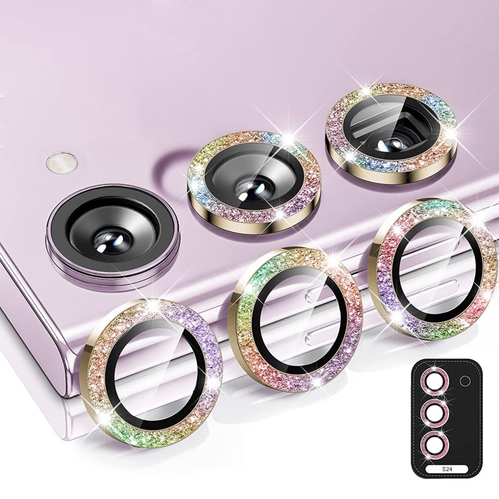 Hat Prince Panzerglas für Kamera Aluminium Samsung Galaxy S24 Plus lila