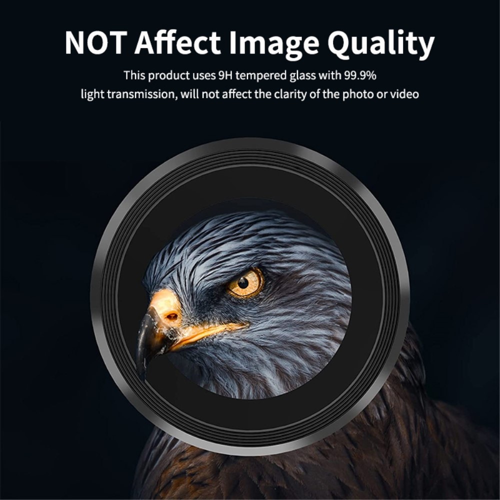 Panzerglas für Kamera Aluminium Samsung Galaxy A55 schwarz