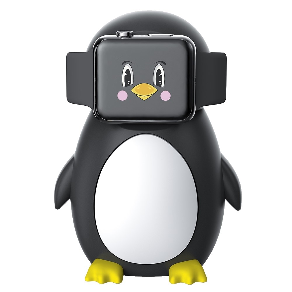 Apple Watch Ladestand Schwarzer Pinguin