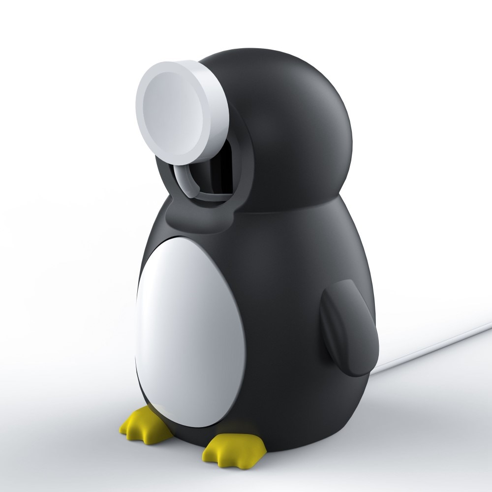 Apple Watch Ladestand Schwarzer Pinguin