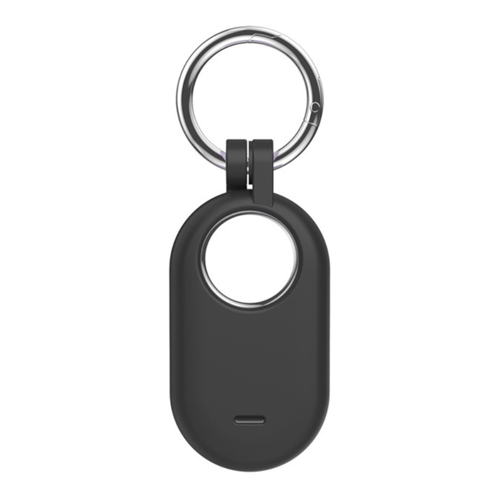 Samsung Galaxy SmartTag 2 Schlüsselanhänger/Hülle Silikon schwarz