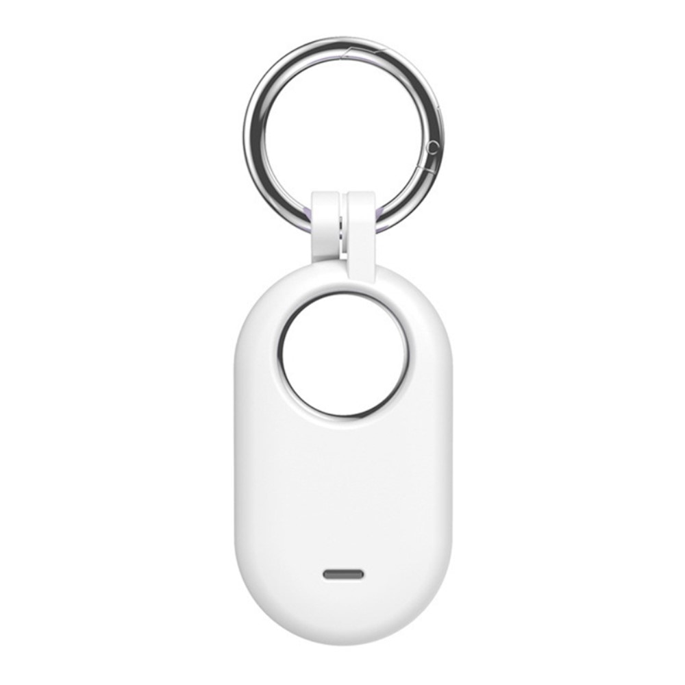 Samsung Galaxy SmartTag 2 Schlüsselanhänger/Hülle Silikon weiß