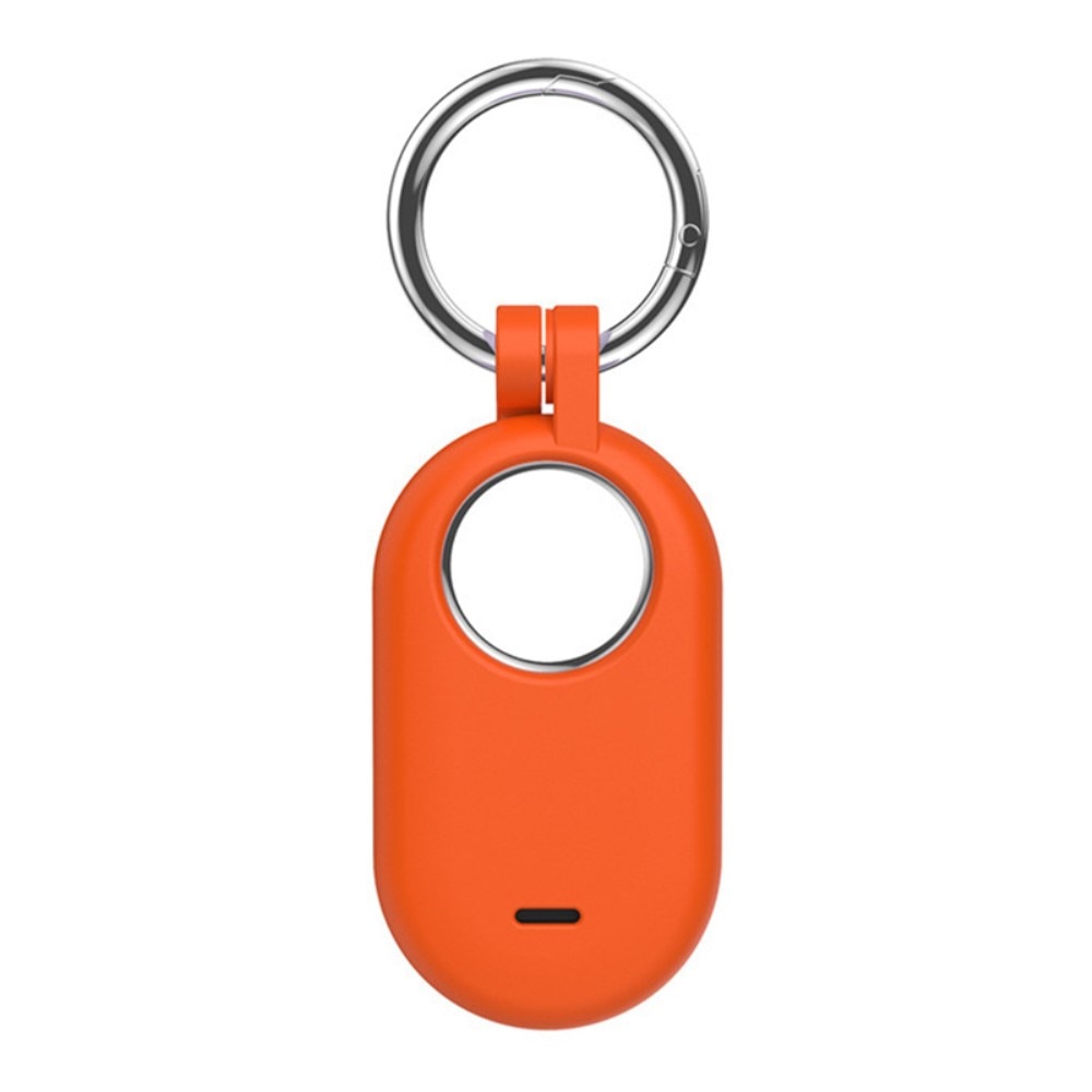 Samsung Galaxy SmartTag 2 Schlüsselanhänger/Hülle Silikon orange