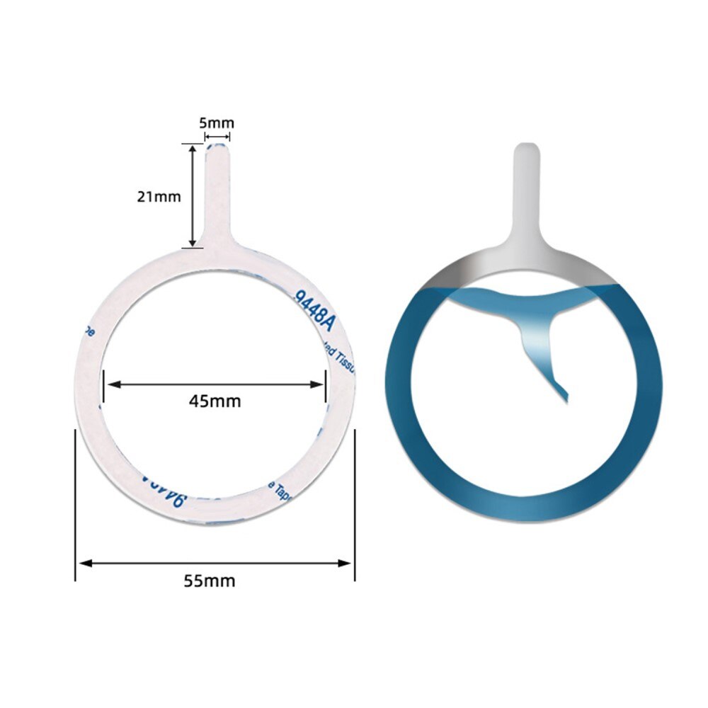 Universal MagSafe-Ring, silber