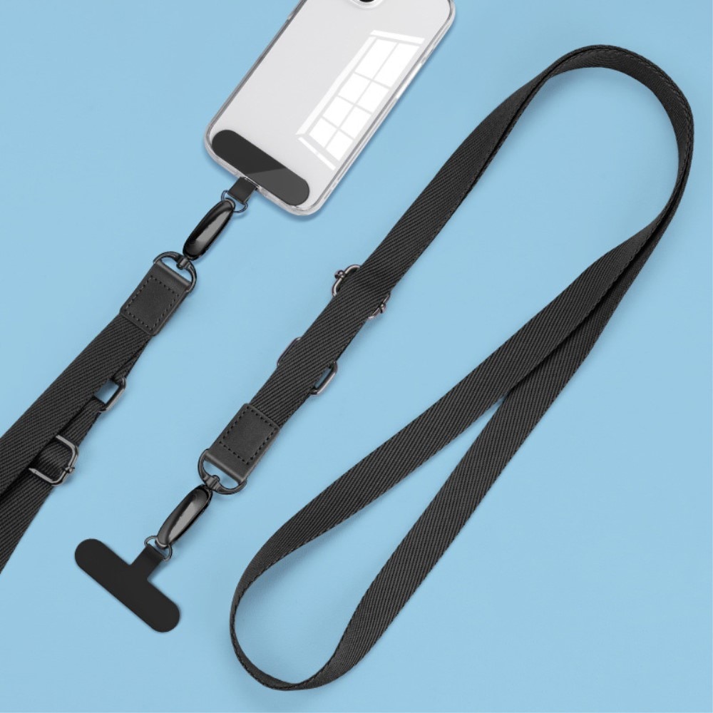 Universal Adjustable Phone Shoulder Strap schwarz