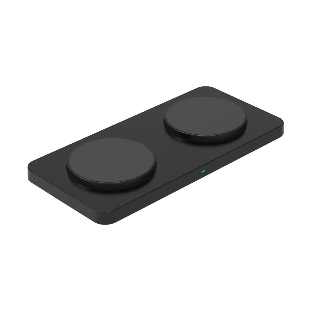 2-in-1 Magnetisches Kabelloses Ladepad 30W schwarz
