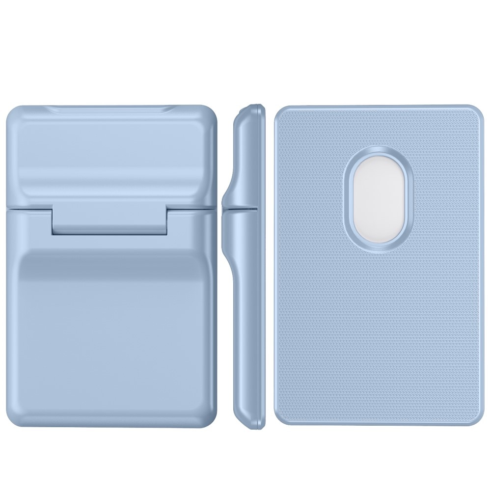 Kartenhalter mit Ständer MagSafe blau