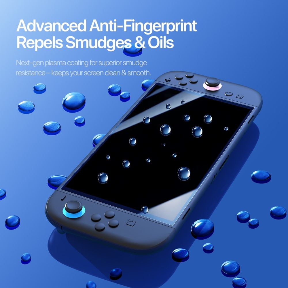 Nintendo Switch 2 Vollabdeckendes Panzerglas Displayschutz