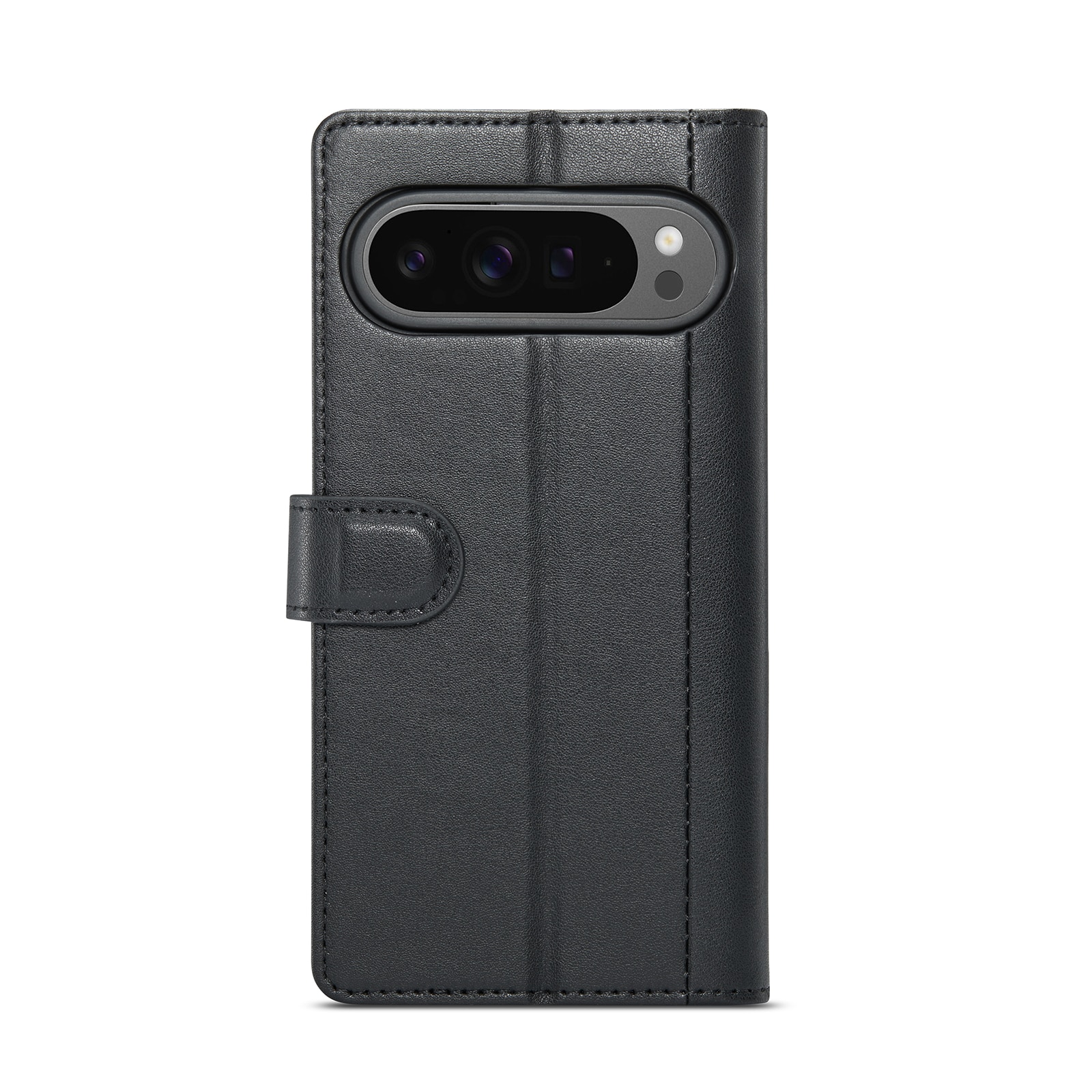 Google Pixel 10 Pro XL Echtlederhülle Schwarz