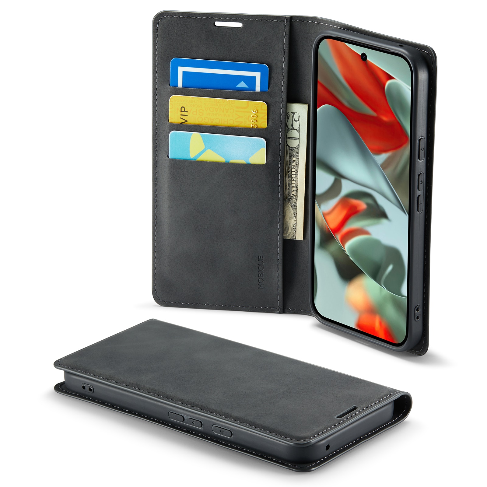 Google Pixel 10 Pro XL Slim Handytasche Schwarz