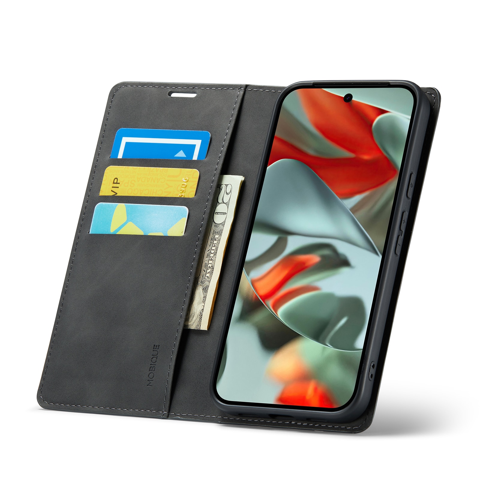 Google Pixel 10 Pro XL Slim Handytasche Schwarz
