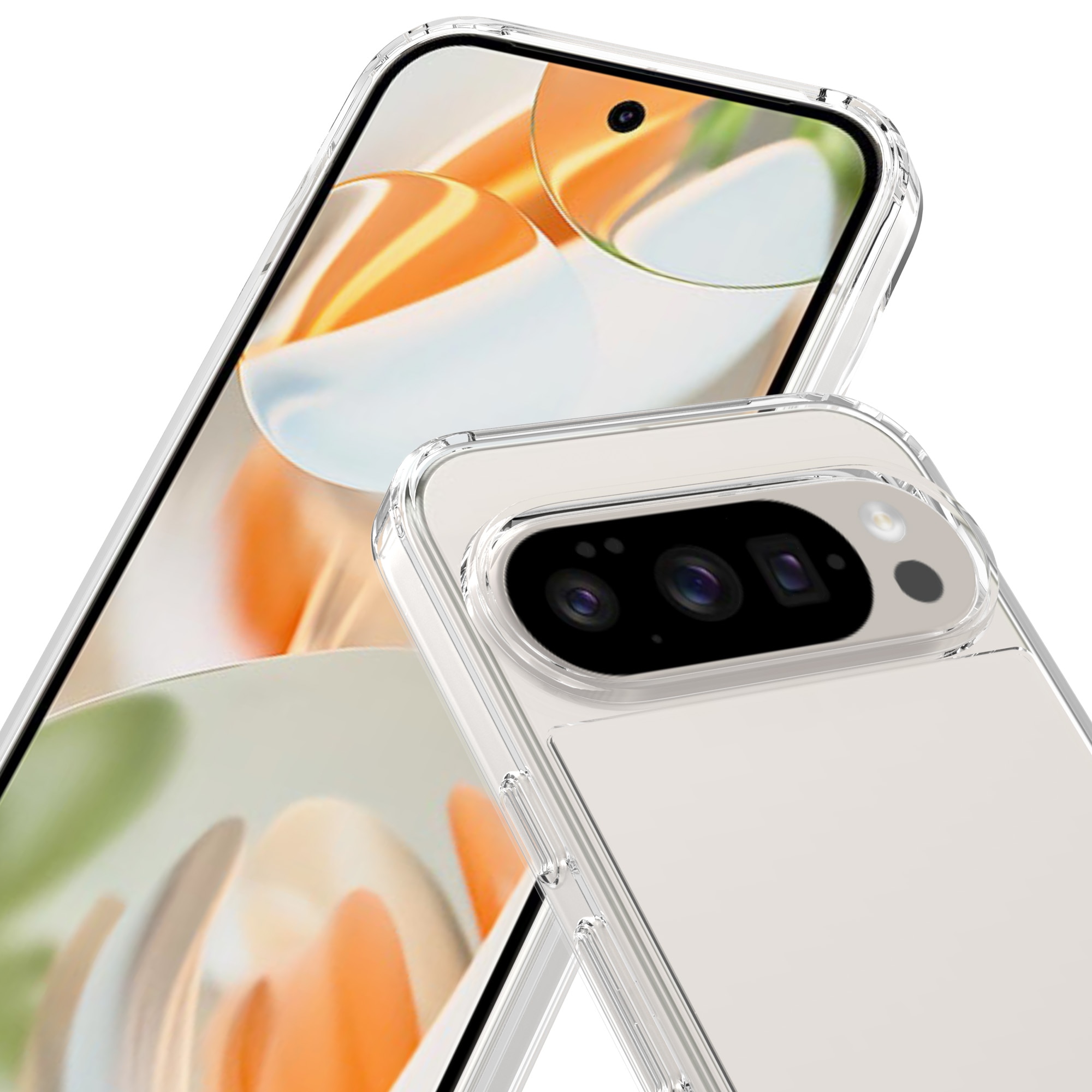 Google Pixel 10 Hybrid-Hülle Transparent