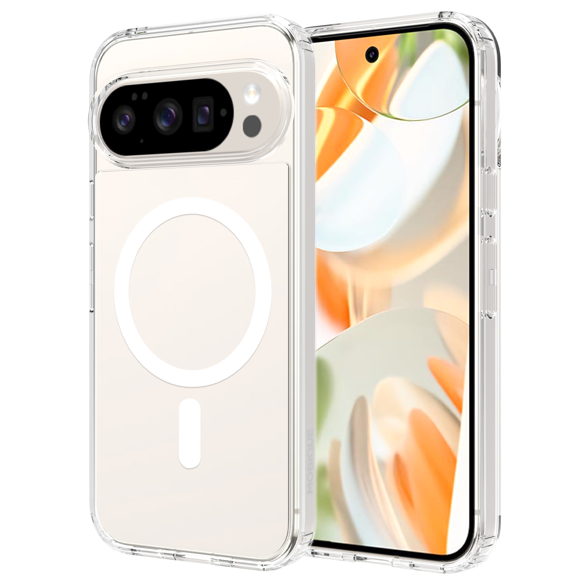 Hybrid-Hülle MagSafe Google Pixel 10 Pro Transparent