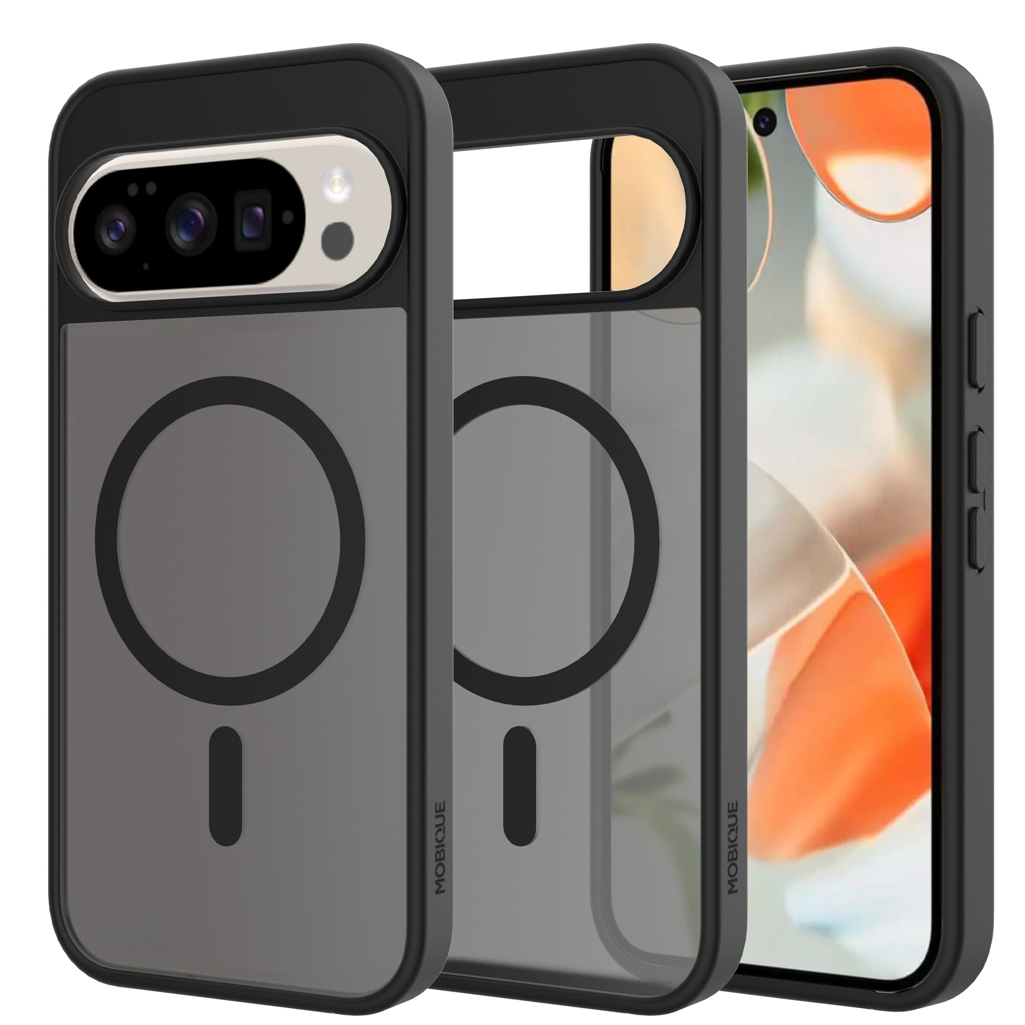 Magnetic Hybrid Hülle Google Pixel 10 Pro XL Frosted Black