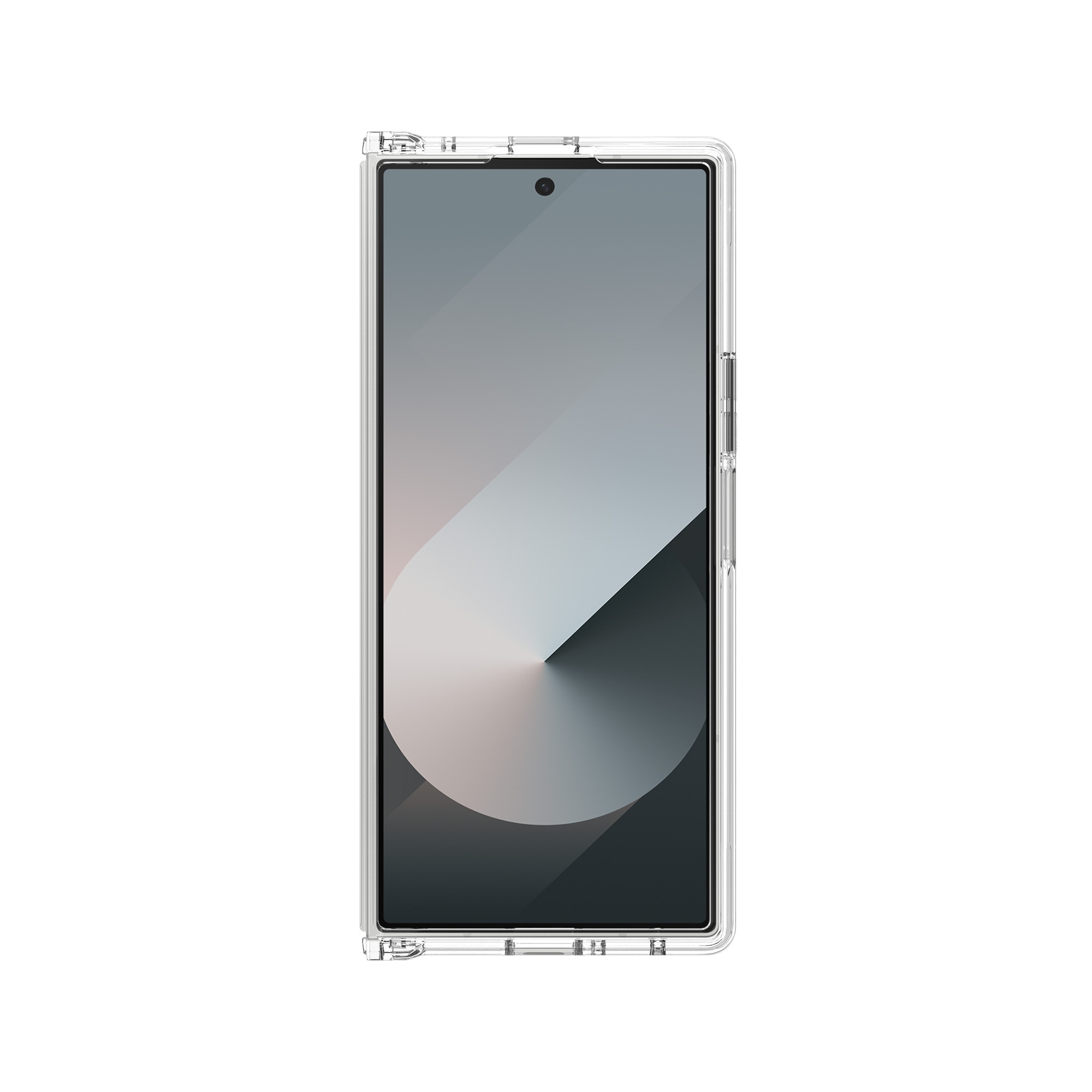 Samsung Galaxy Z Fold 7 Hybrid-Hülle, durchsichtig