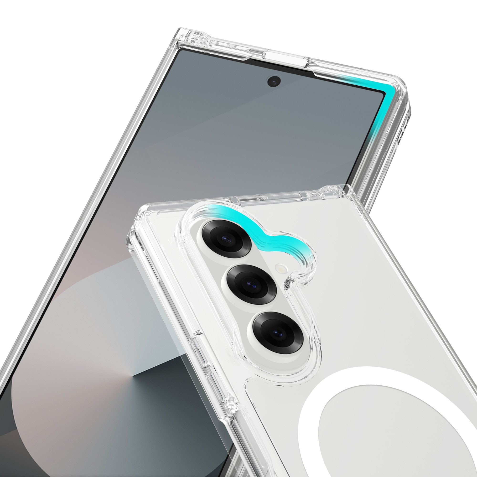 Hybrid-Hülle MagSafe Samsung Galaxy Z Fold 7 Transparent