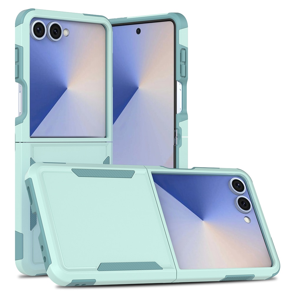Samsung Galaxy Z Flip 7 Off-road Hybrid-Hülle Minzgrün