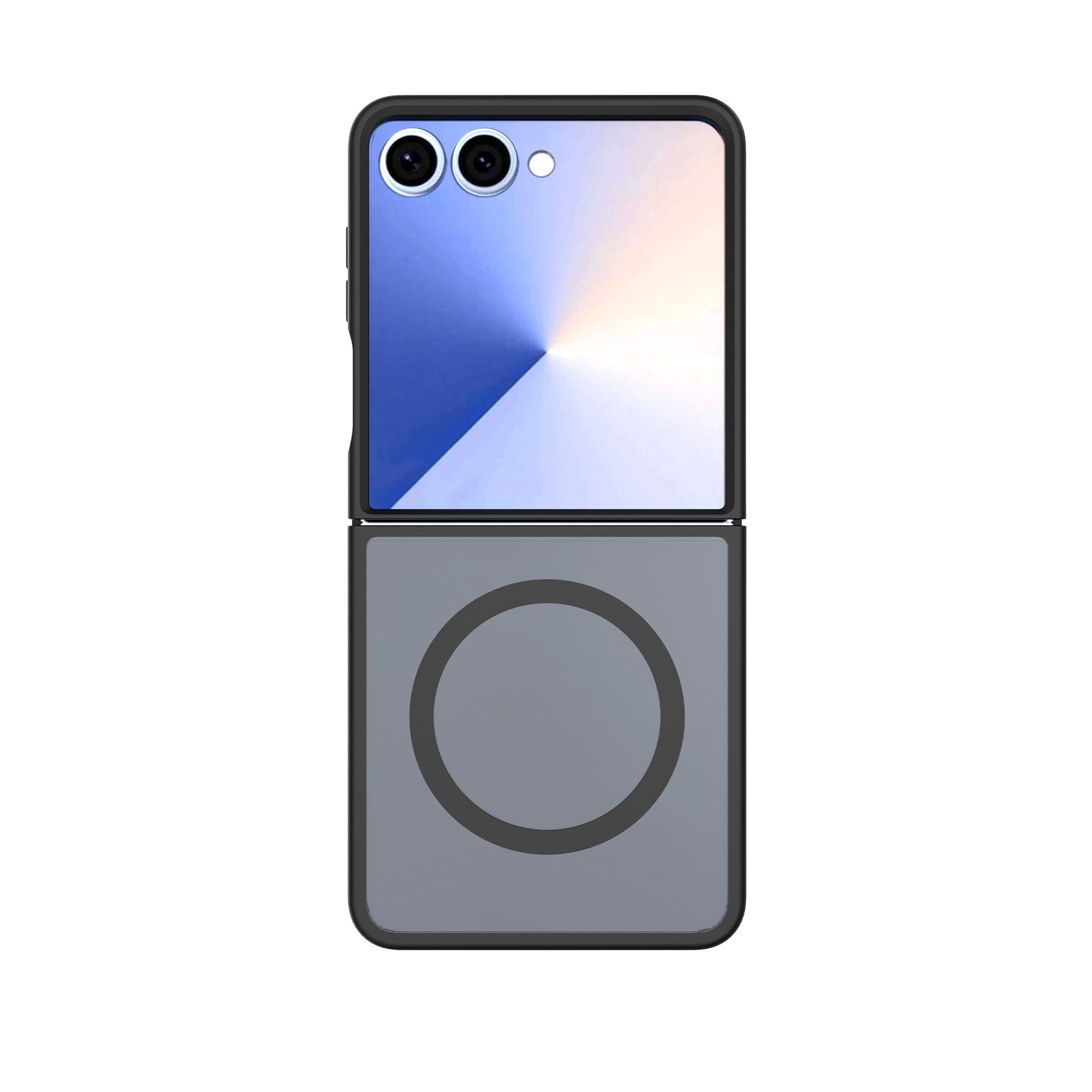 Magnetic Hybrid Hülle Samsung Galaxy Z Flip 7 Frosted Black