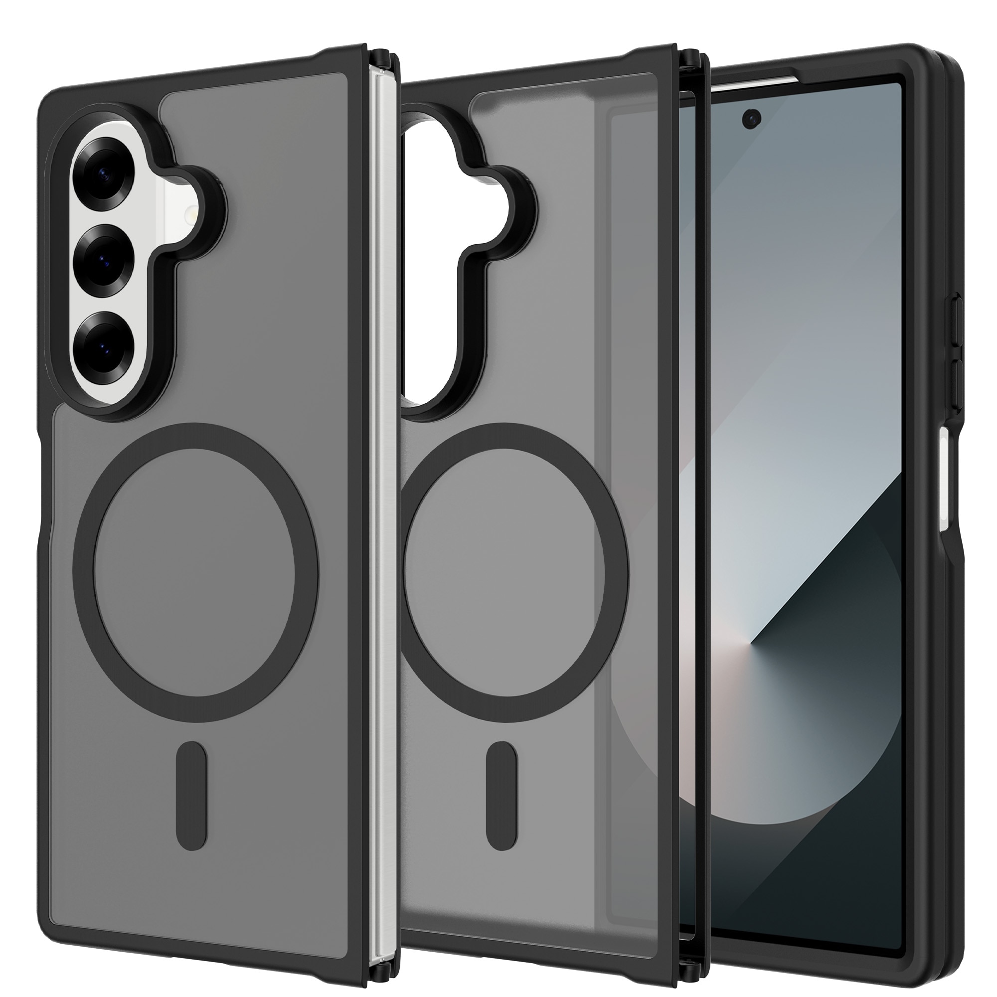 Magnetic Hybrid Hülle Samsung Galaxy Z Fold 7 Frosted Black