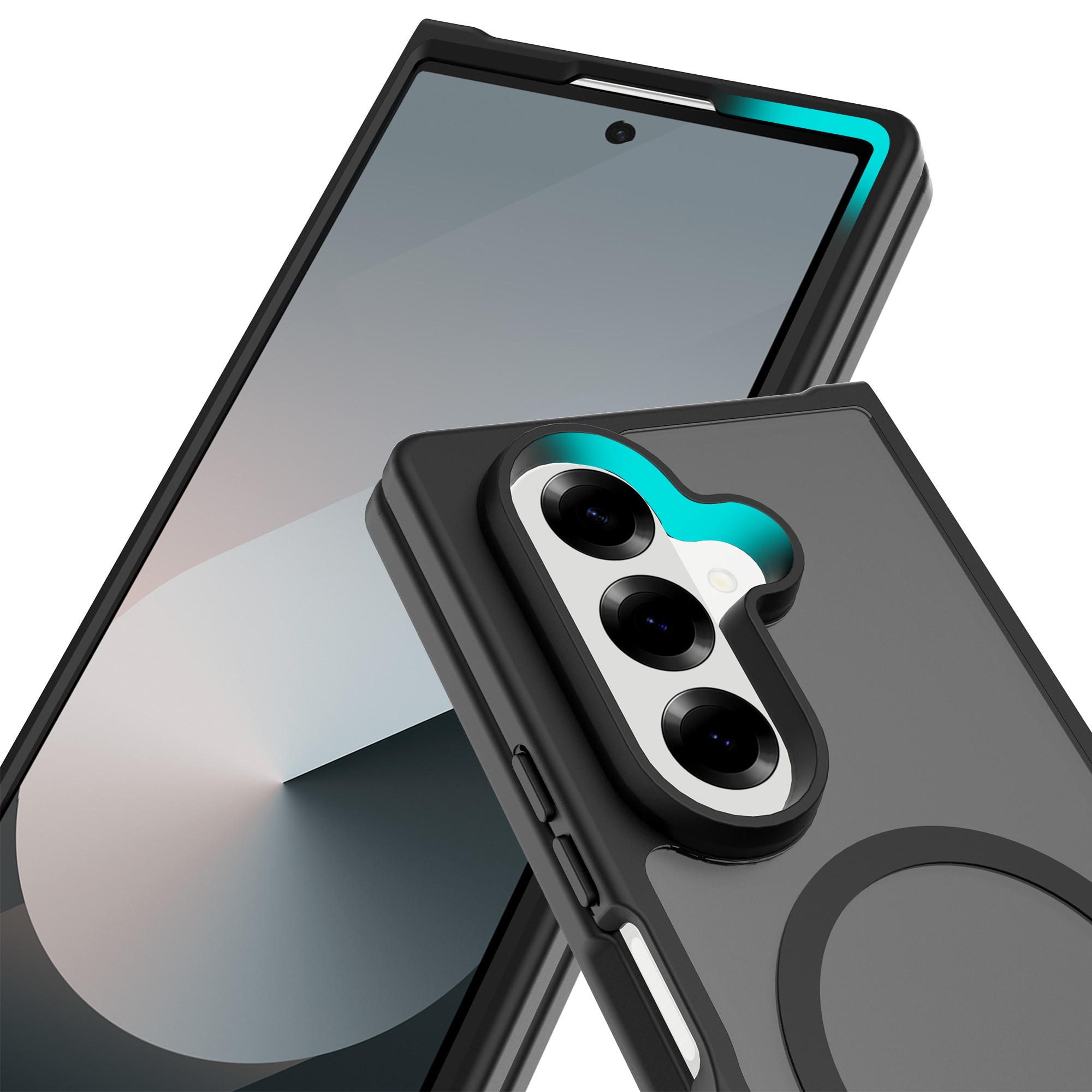 Magnetic Hybrid Hülle Samsung Galaxy Z Fold 7 Frosted Black
