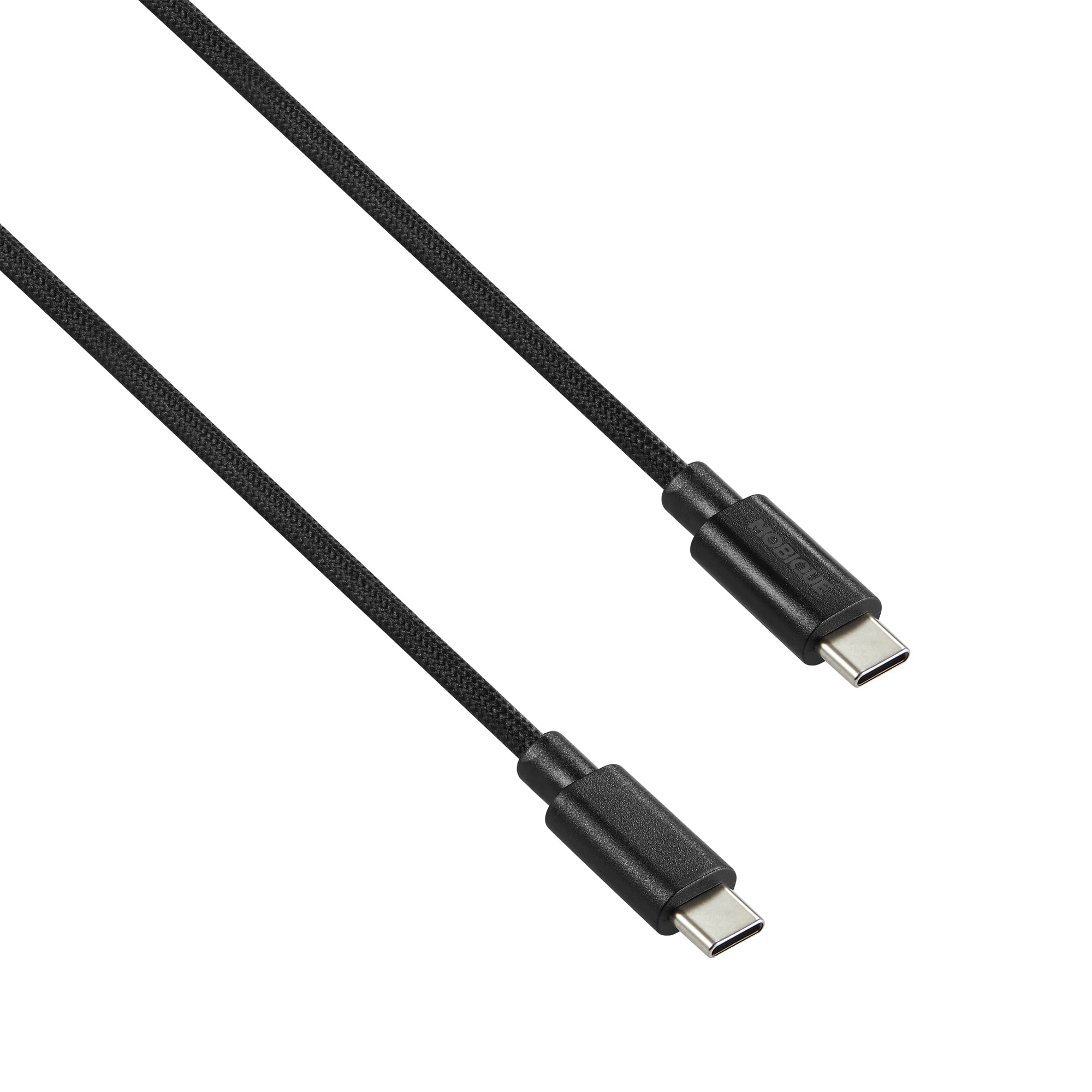 Premium USB-C zu USB-C-Ladekabel 2 m Schwarz